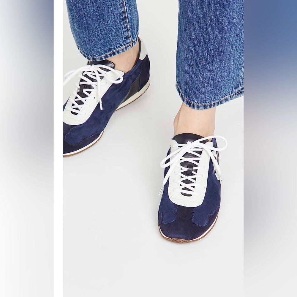 LAST CHANCE TORY BURCH suede sneaker - Picture 12 of 13
